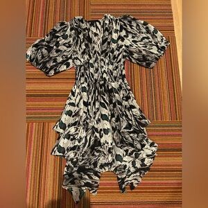 All Saints puffy sleeve dress size 2